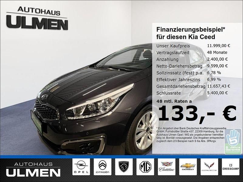Grau Gebraucht 2017 Kia Ceed Edition 7 Limousine | 11.999 € (Fairer Preis) - Bild 1/4