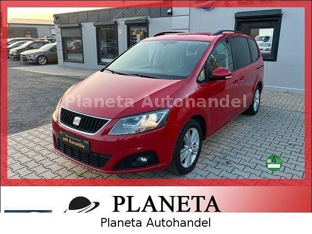 Gebraucht Seat Alhambra Style 140 PS (102 kW) 2014 "salsa" rot Van / Kleinbus