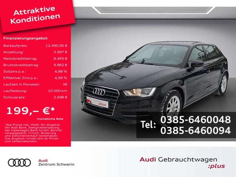 Gebraucht Audi A3 Attraction 110 PS (80 kW) 2016 Mythosschwarz metallic Limousine