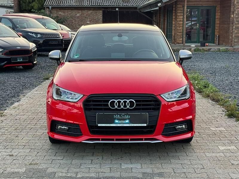Rot Gebraucht 2018 Audi A1 Sportback S-Line Kleinwagen | 13.950 € (Superpreis) - Bild 1/4