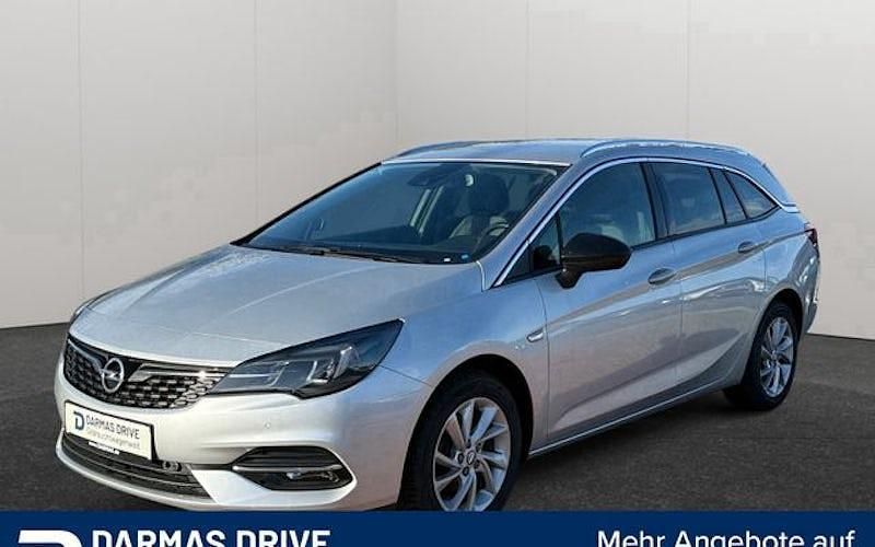 Silber Gebraucht 2022 Opel Astra Elegance Kombi | 14.990 € (Guter Preis) - Bild 1/4