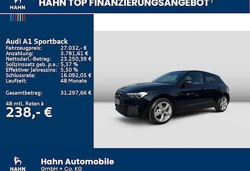 Neu Audi A1 Sportback Advanced 95 PS (69 kW) 2025 Schwarz Kleinwagen