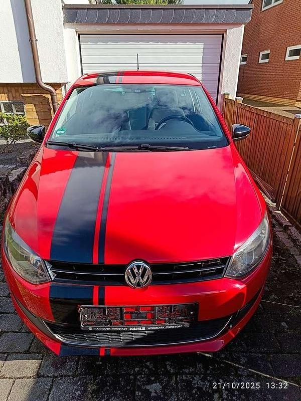 Gebraucht VW Polo Style 60 PS (44 kW) 2011 Rot Kleinwagen