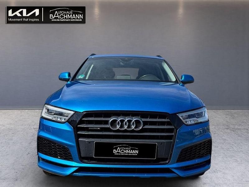 Blau Gebraucht 2018 Audi Q3 Sport SUV | 26.890 € (Etwas zu teuer) - Bild 1/4