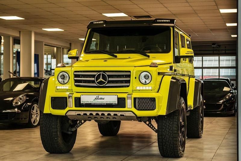Gelb Gebraucht 2017 Mercedes G500 4x4² SUV | 167.500 € (Fairer Preis) - Bild 1/4
