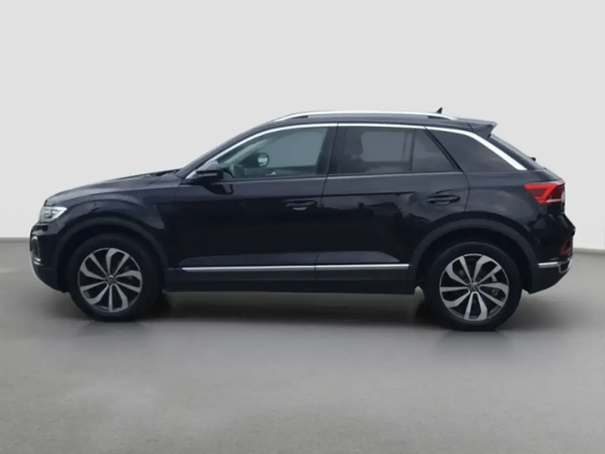 Gebraucht VW T-Roc IQ Drive 150 PS (110 kW) 2022 Schwarz SUV