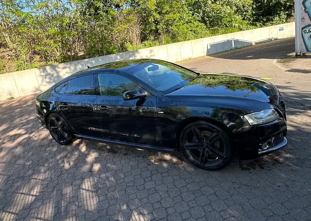 Gebraucht Audi A5 Sportback S-Line 211 PS (155 kW) 2010 Schwarz Kleinwagen