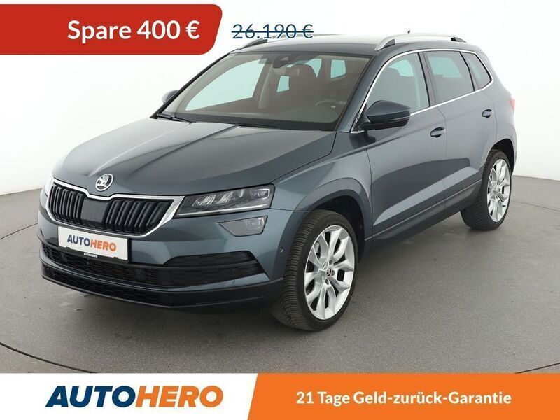 Grau Gebraucht 2020 Skoda Karoq Style SUV | 24.640 € (Fairer Preis) - Bild 1/3