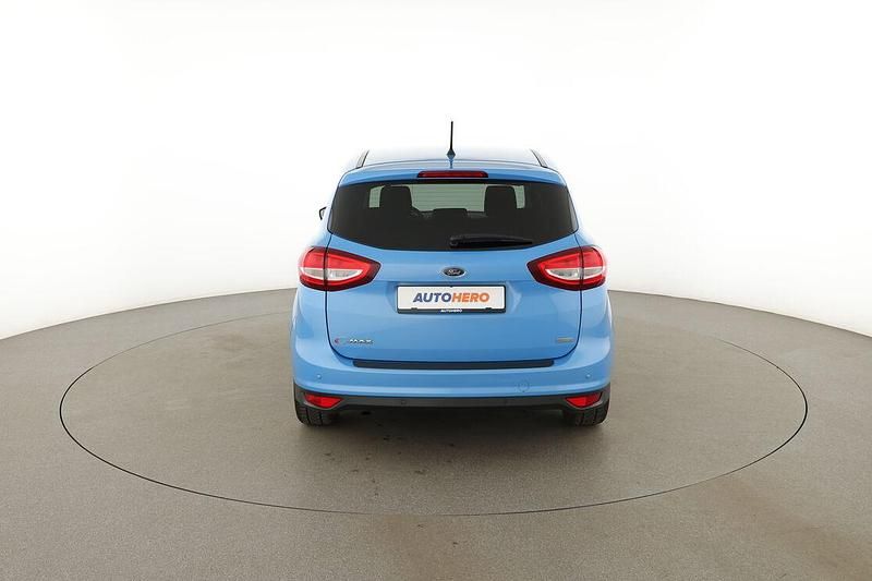 Gebraucht Ford C-MAX Titanium 125 PS (91 kW) 2016 Blau Van / Kleinbus