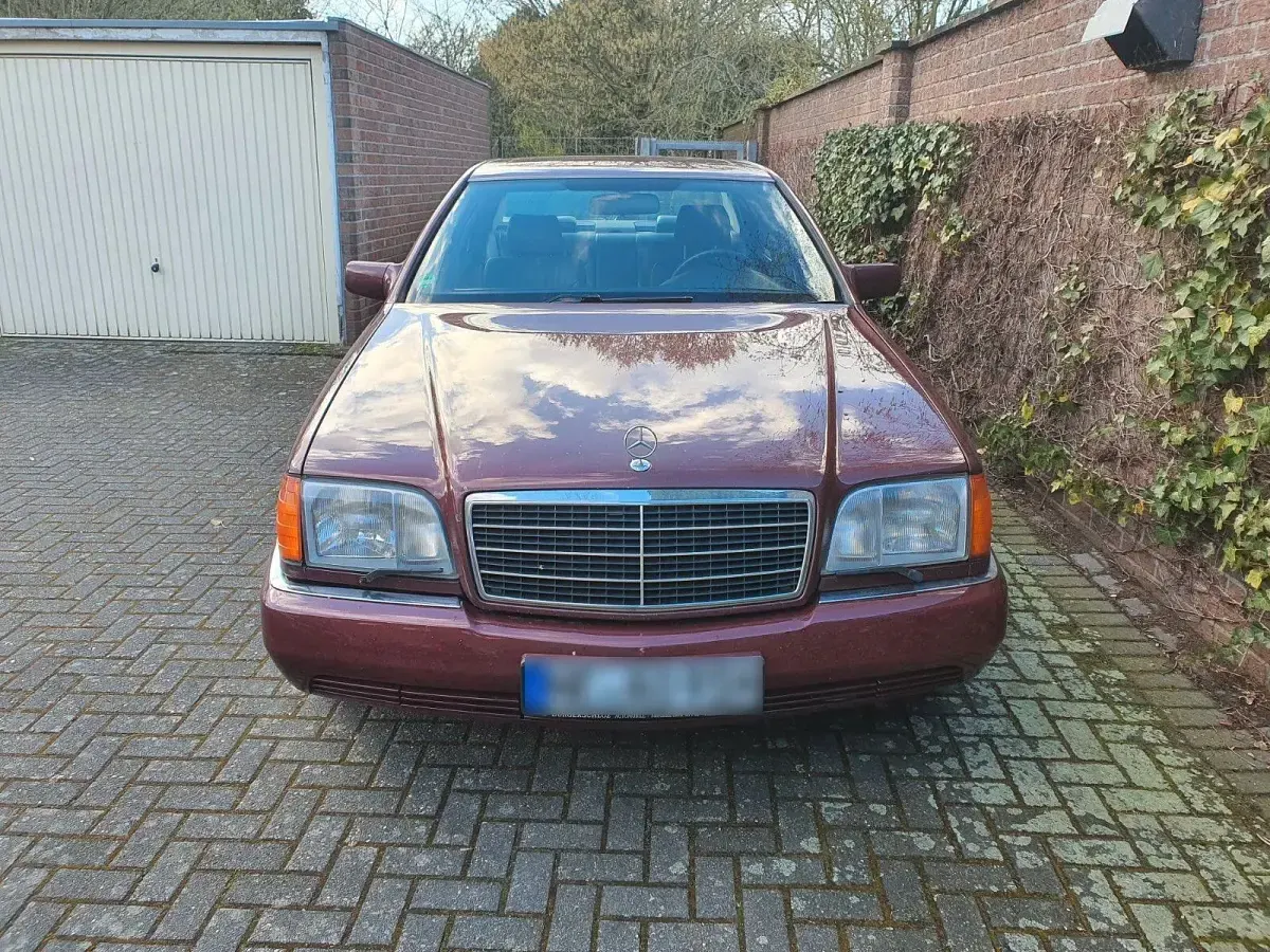 Gebraucht Mercedes S320 231 PS (169 kW) 1991 Rot Limousine