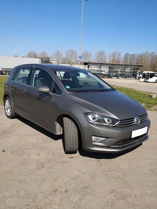 Grau Gebraucht 2015 VW Golf Sportsvan Van / Kleinbus | 11.550 € (Superpreis) - Bild 1/4