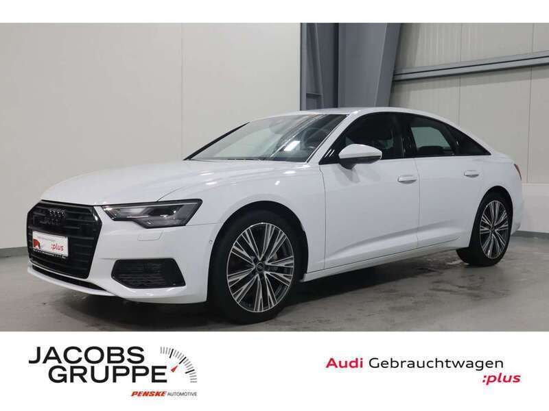 Gletscherweiss Gebraucht 2023 Audi A6 Advanced Limousine | 34.980 € - Bild 1/4