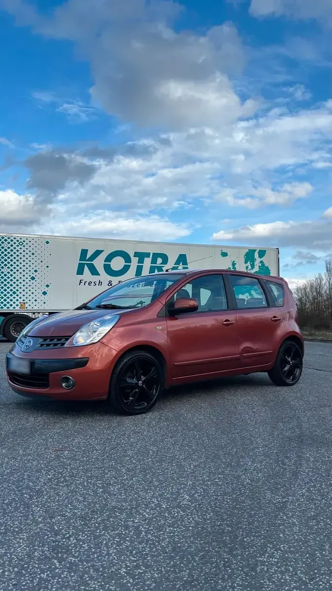 Gebraucht Nissan Note 88 PS (64 kW) 2007 Orange Kleinwagen