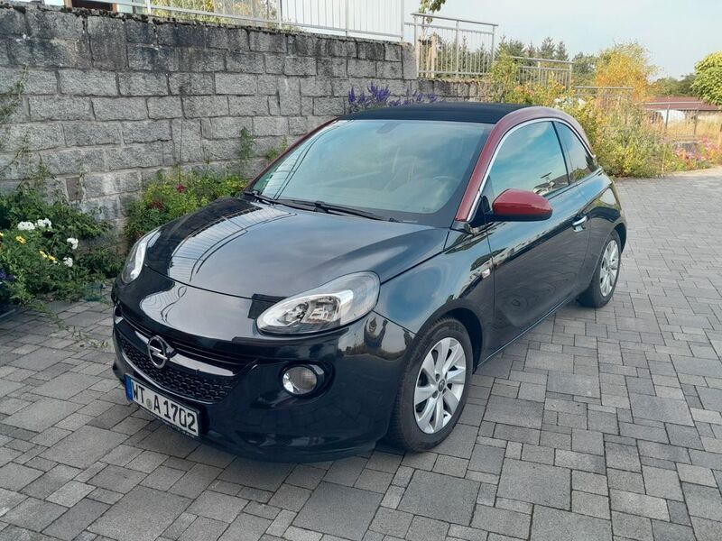 Schwarz Gebraucht 2016 Opel Adam Open Air Kleinwagen | 7.700 € (Guter Preis) - Bild 1/3
