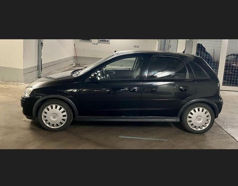 Schwarz Gebraucht 2006 Opel Corsa Kleinwagen | 598 € (Superpreis) - Bild 1/4