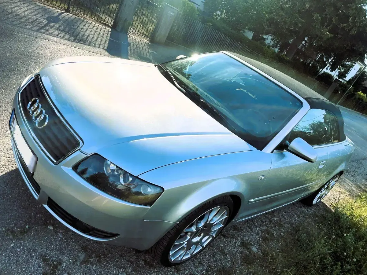 Gebraucht Audi Cabriolet 170 PS (125 kW) 2003 Silber Cabrio