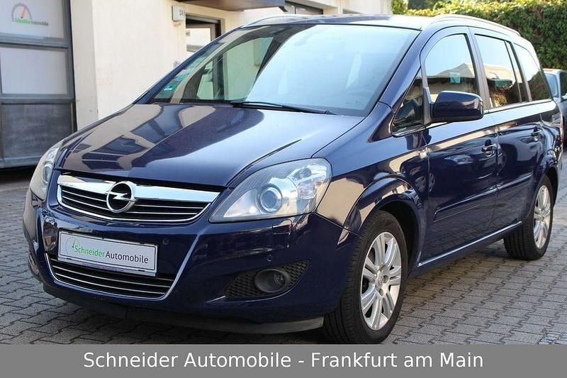 Blau Gebraucht 2012 Opel Zafira Family Van / Kleinbus | 2.950 € (Superpreis) - Bild 1/4