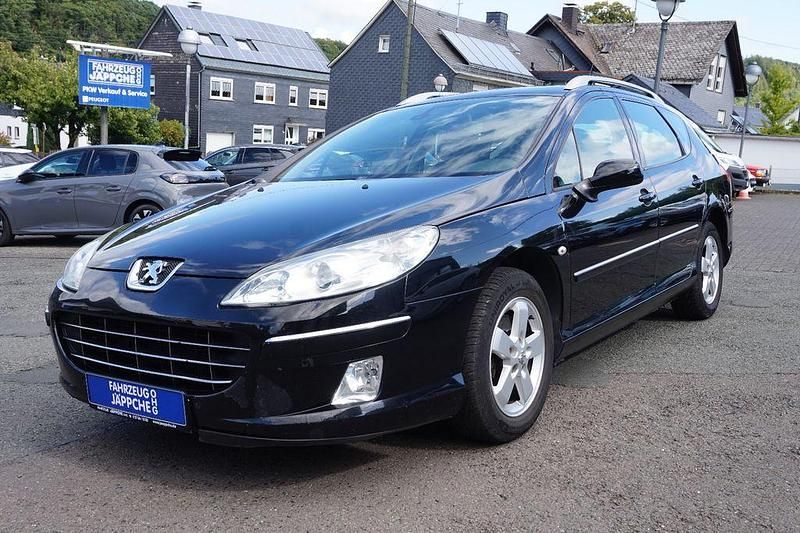 Schwarz Gebraucht 2009 Peugeot 407 Business-Line Limousine | 3.990 € (Teuer) - Bild 1/4