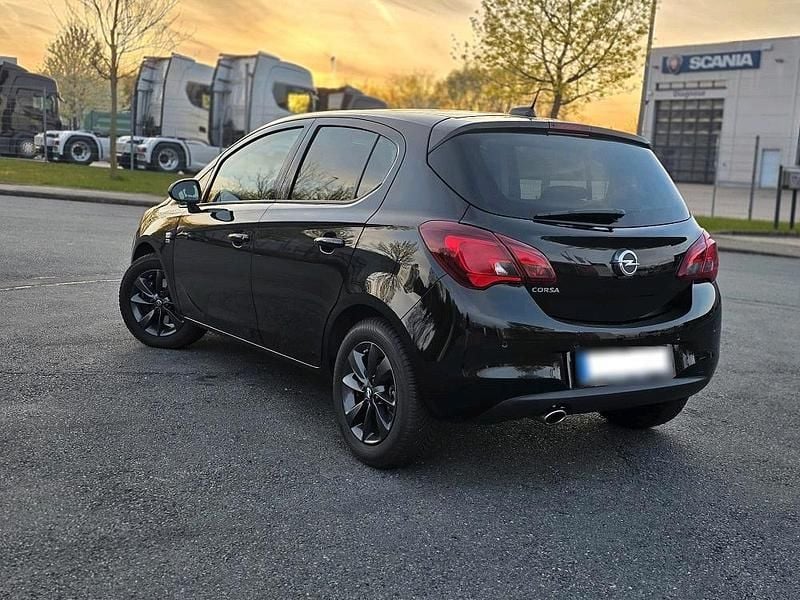 Gebraucht Opel Corsa Edition 101 PS (74 kW) 2019 Schwarz Kleinwagen