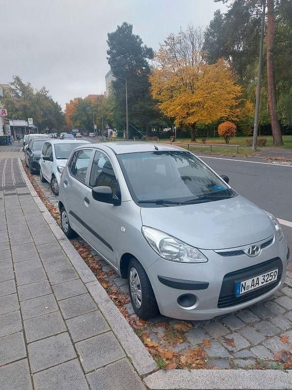 Silber Gebraucht 2008 Hyundai i10 Classic Kleinwagen | 3.400 € (Fairer Preis) - Bild 1/4