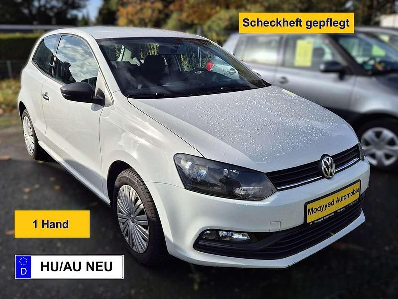 Pure white Gebraucht 2014 VW Polo Trendline Kleinwagen | 5.800 € - Bild 1/3