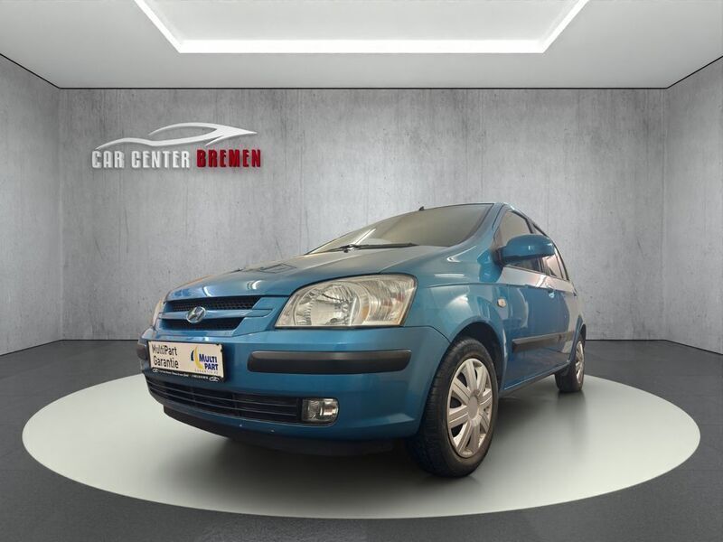 Blau Gebraucht 2002 Hyundai Getz GLS Kleinwagen | 1.998 € (Fairer Preis) - Bild 1/4