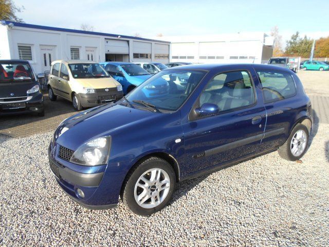 Gebraucht Renault Clio II Authentique 75 PS (55 kW) 2003 Blau metallic Limousine