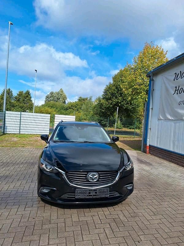 Schwarz Gebraucht 2017 Mazda 6 Nakama Kombi | 12.500 € (Etwas zu teuer) - Bild 1/4