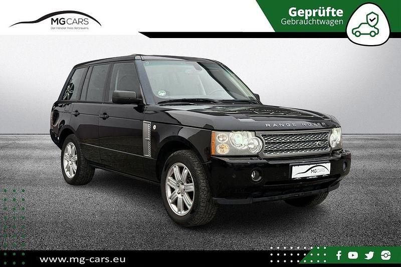 Schwarz Gebraucht 2008 Land Rover Range Rover Vogue SUV | 13.950 € (Teuer) - Bild 1/4