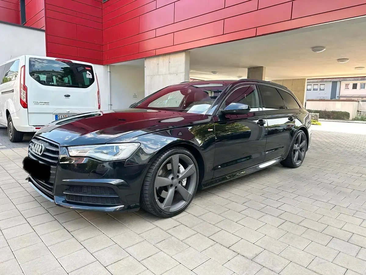 Używany Audi A6 Black Edition 272 KM (200 kW) 2015 Czarny Kombi