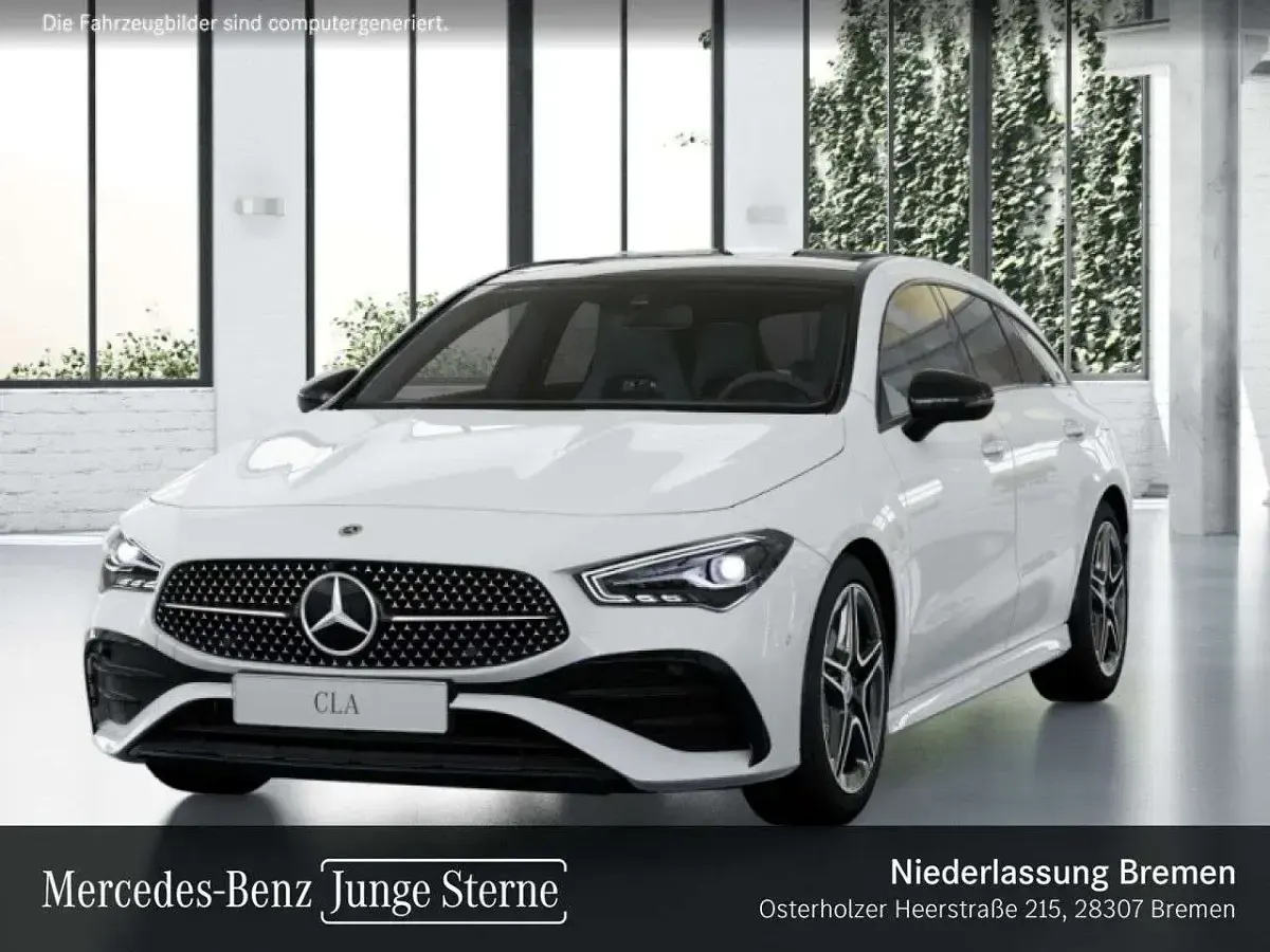 Gebraucht Mercedes CLA200 AMG 163 PS (119 kW) 2025 Polarweiß Kombi