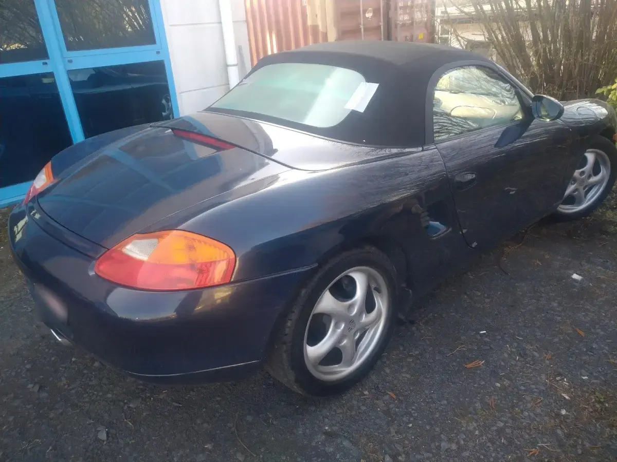 Gebraucht Porsche Boxster 205 PS (150 kW) 1999 Blau Cabrio