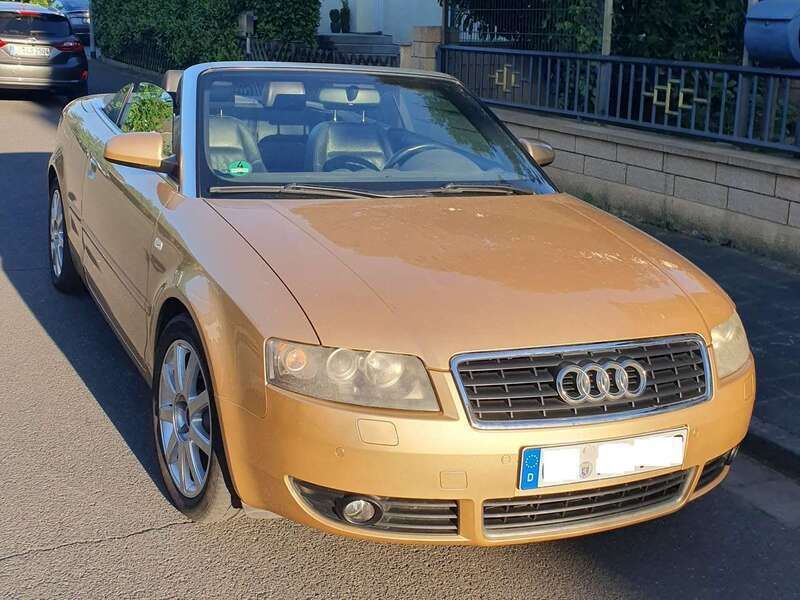 Gold Gebraucht 2004 Audi A4 Cabriolet Cabrio | 4.900 € (Guter Preis) - Bild 1/4
