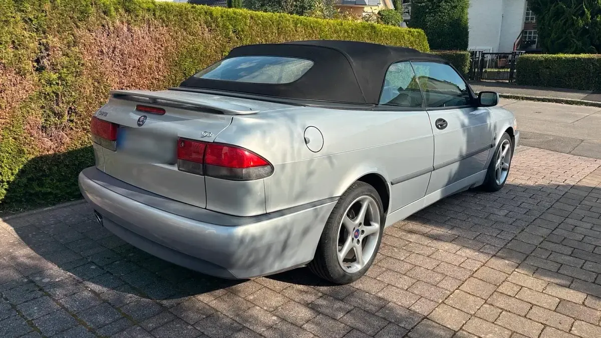 Gebraucht Saab 9-3 230 PS (169 kW) 2000 Silber Cabrio