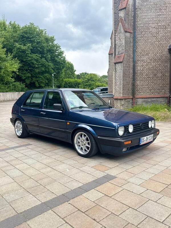 Blau Gebraucht 1991 VW Golf II GT Limousine | 6.850 € - Bild 1/4