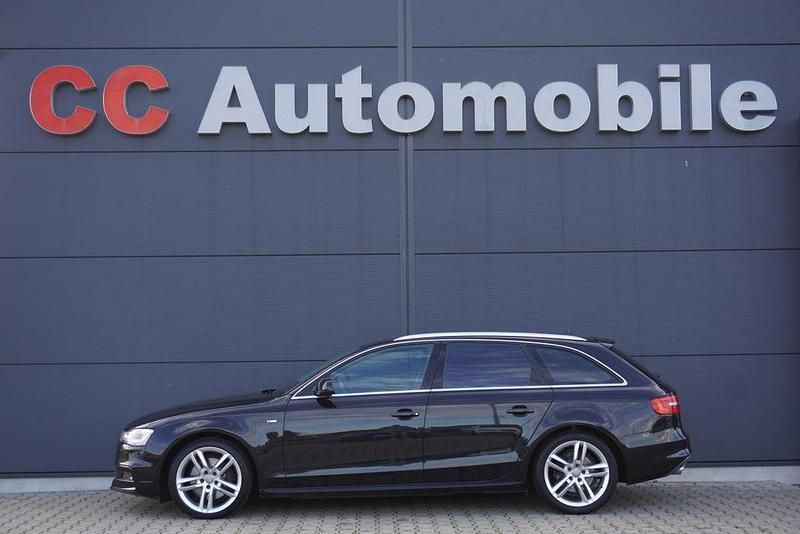 Schwarz Gebraucht 2014 Audi A4 S-Line Limousine | 11.980 € (Guter Preis) - Bild 1/4