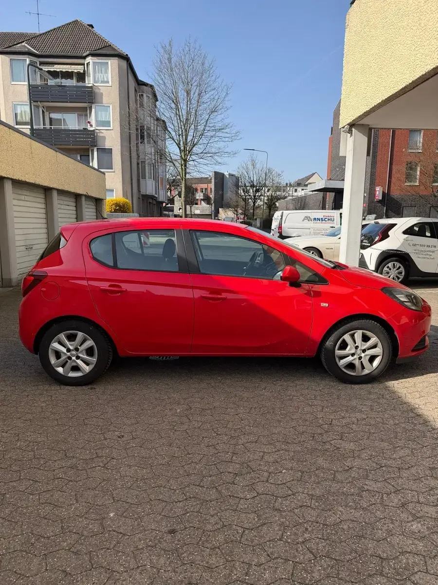 Usata Opel Corsa 90 CV (66 kW) 2017 Rosso Utilitaria