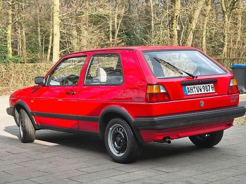 Gebraucht VW Golf II 72 PS (52 kW) 1987 Rot Kleinwagen