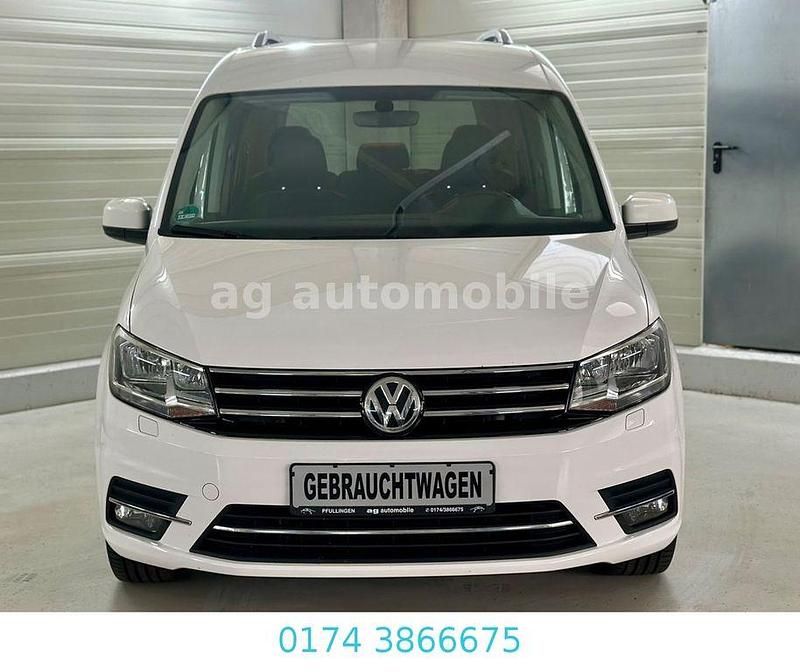Candyweiss Gebraucht 2018 VW Caddy Highline Van / Kleinbus | 16.980 € (Fairer Preis) - Bild 1/4