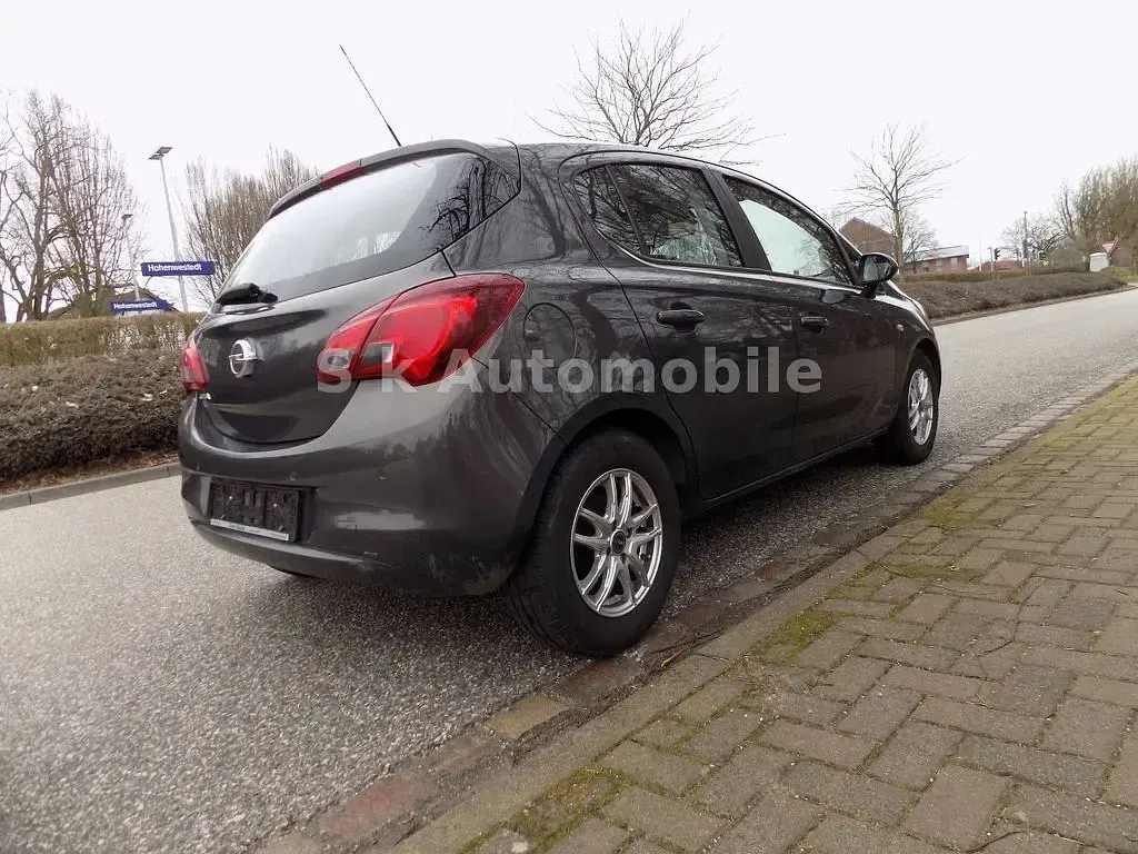 Gebraucht Opel Corsa Edition 90 PS (66 kW) 2016 Grau Limousine