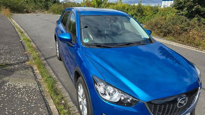 Blau Gebraucht 2013 Mazda CX-5 Sports-Line SUV | 7.999 € (Guter Preis) - Bild 1/4