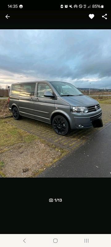 Second-hand VW Multivan 179 CP (131 kW) 2009 Gri Monovolum