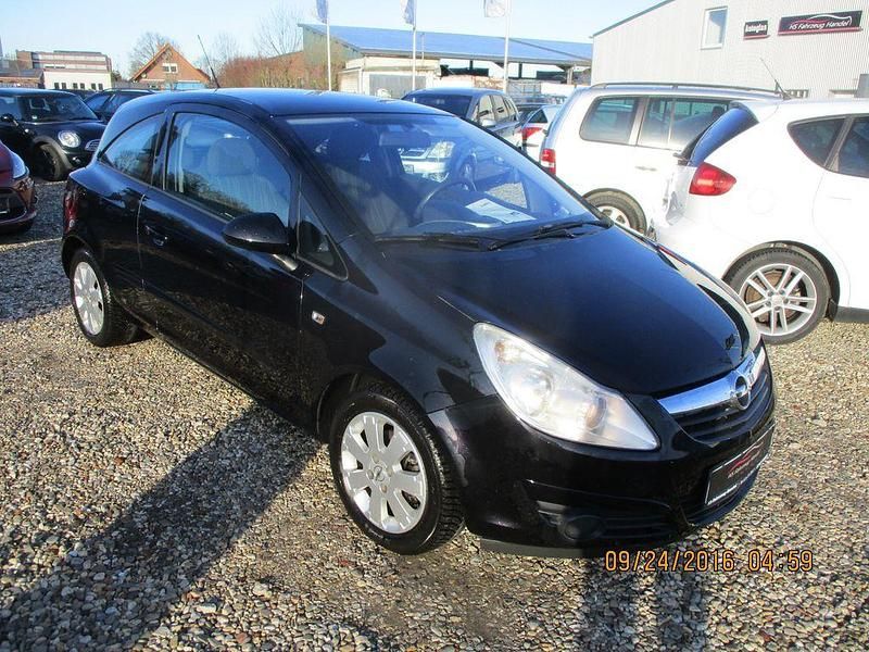 Gebraucht Opel Corsa Catch Me 80 PS (58 kW) 2007 Schwarz Kleinwagen