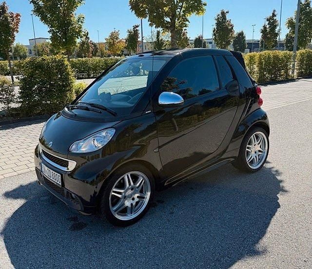 Gebraucht Smart ForTwo Cabrio Brabus 84 PS (61 kW) 2012 Schwarz Cabrio