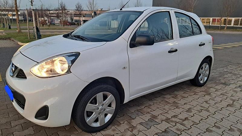 Gebraucht Nissan Micra 80 PS (58 kW) 2015 Weiß Kleinwagen