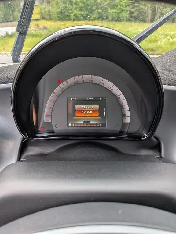 Usata Smart ForFour 71 CV (52 kW) 2017 Nero Utilitaria