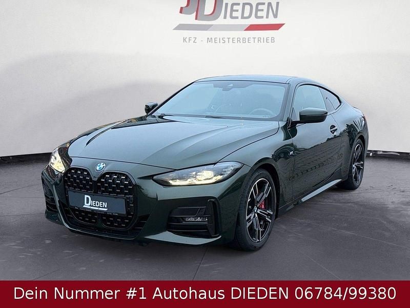Grün Gebraucht 2024 BMW 420 M Sport Coupé | 39.900 € (Superpreis) - Bild 1/3