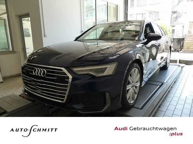 Blau Gebraucht 2021 Audi A6 S-Line Kombi | 31.990 € (Superpreis) - Bild 1/4