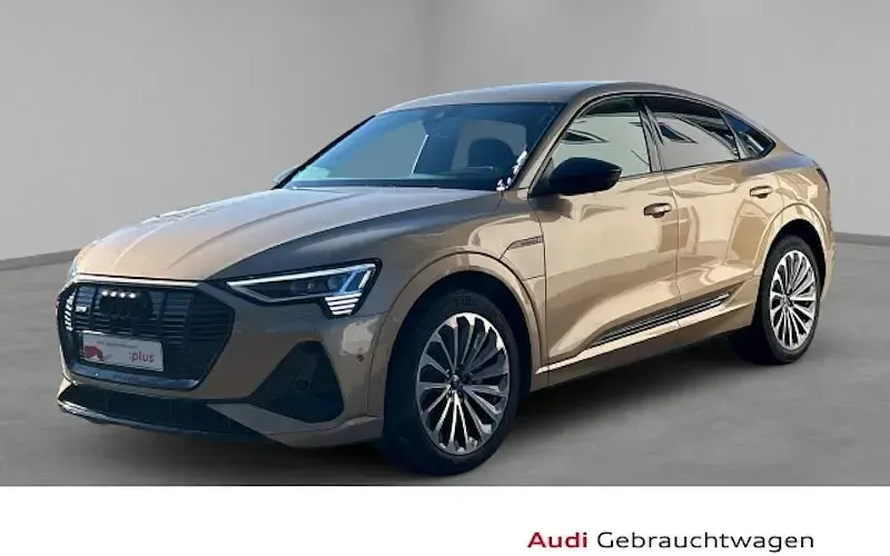 Gebraucht Audi Q8 Sportback e-tron S-Line 300 kW (408 PS) 2023 Beige SUV