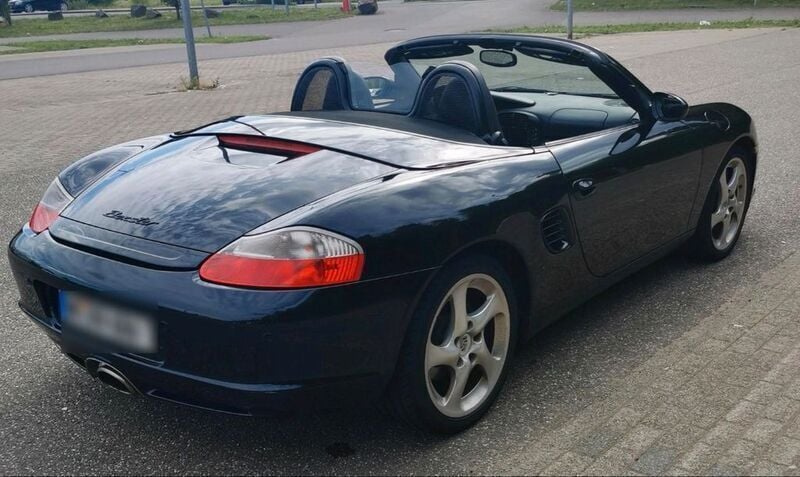 Schwarz Gebraucht 2004 Porsche 986 Boxster Cabrio | 16.500 € (Guter Preis) - Bild 1/4